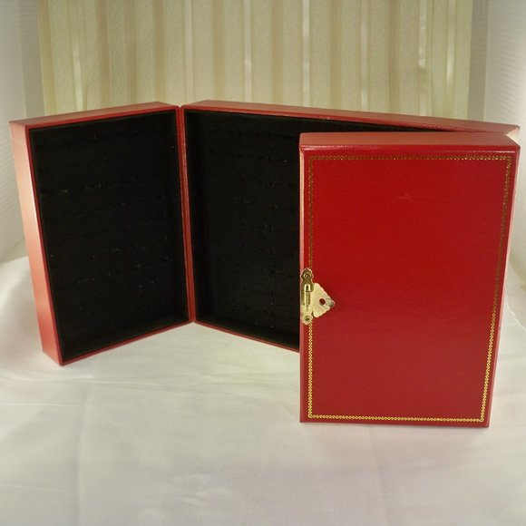 Jewelry Red Ring Box - Picture 4 of 7